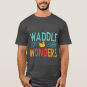 Dierenvriend T-shirt - Waddle Wonders Theme (Voorkant)