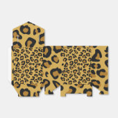 Dierenvriend tijger kleurenpatroon bedankdoosjes (Uitgevouwen)
