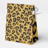 Dierenvriend tijger kleurenpatroon bedankdoosjes (Achterkant)
