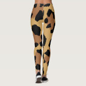 Dierenvriend tijger kleurenpatroon leggings (Achterkant)