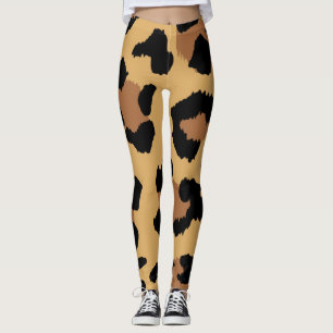 Dierenvriend tijger kleurenpatroon leggings