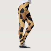 Dierenvriend tijger kleurenpatroon leggings (Rechts)
