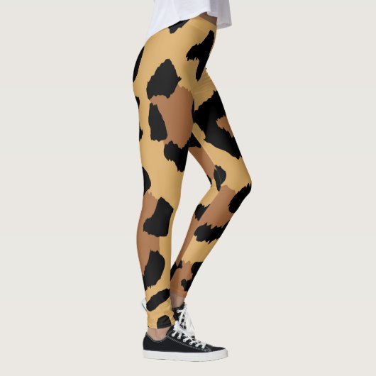 Dierenvriend tijger kleurenpatroon leggings (Rechts)
