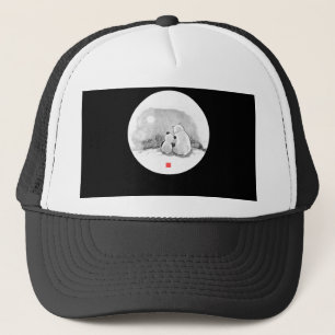 Dierenvriend van Cute Panda en Polar Beer Trucker Pet