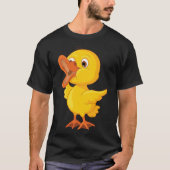 dierenvriend van eenden t-shirt (Voorkant)