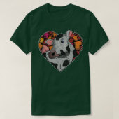 Dierenvriend van het Boerderij van het hart Koe va T-shirt (Design voorkant)