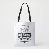 Dierenvriend van kattekattemama tote bag (Voorkant)