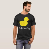 Dierenvriend van ontwikkelaar Rubber Duckie lab T-shirt (Voorkant volledig)