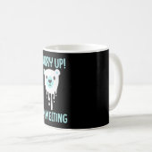 Dierenvriend voor bewustmaking van klimaatverander koffiemok (Voorkant rechts)