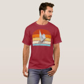 Dierenvriend Zoökeeper Retro T-shirt (Voorkant volledig)