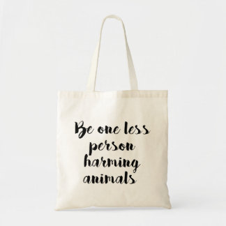 Dierenvriendelijk Tote Bag