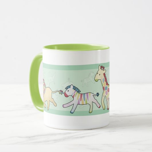 Dierenvriendelijke Oerwoud Mok (Voorkant links)