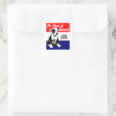  Dierenvriendelijkheid Poster Vierkante Sticker (Tas)