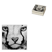 Dierenvrienden Big Cat Rubberstempel (Gestempeld)