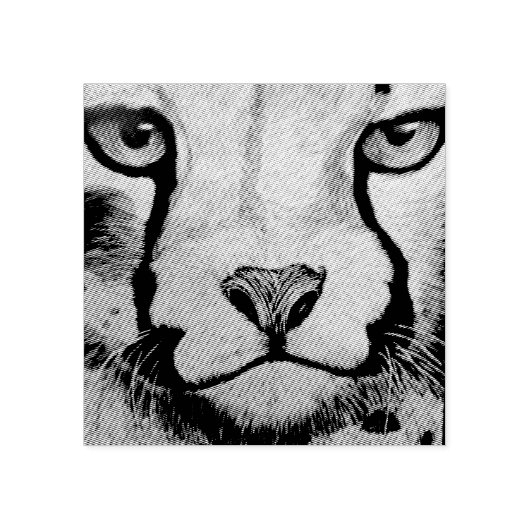 Dierenvrienden Big Cat Rubberstempel (Afrduk)