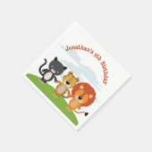 Dierenvrienden Birthday Servet (Hoek)