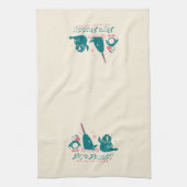 Dierenvrienden - Bye Buddy Hopelijk vind je je vad Theedoek (Verticaal)