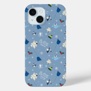 Dierenvrienden "Bye Buddy" Winterpatroon iPhone 15 Case
