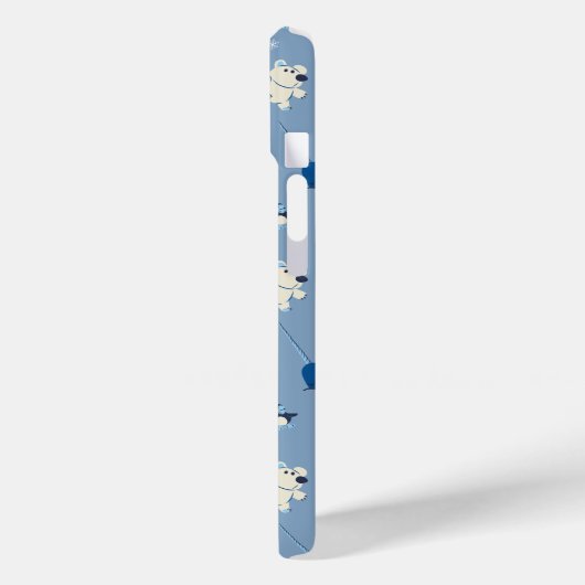 Dierenvrienden "Bye Buddy" Winterpatroon Case-Mate iPhone Case (Achterkant / Links)