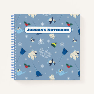 Dierenvrienden "Bye Buddy" Winterpatroon Notitieboek