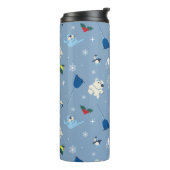 Dierenvrienden "Bye Buddy" Winterpatroon Thermosbeker (Gedraaid links)