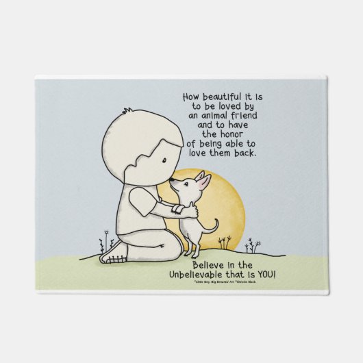 Dierenvrienden Deurmat (Voorkant)