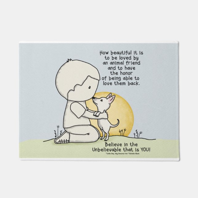 Dierenvrienden Deurmat (Voorkant)