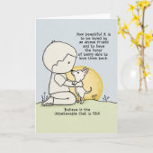 Dierenvrienden Kaart (Gele Bloem)