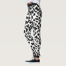 Dierenvrienden Leopard Print Black en White