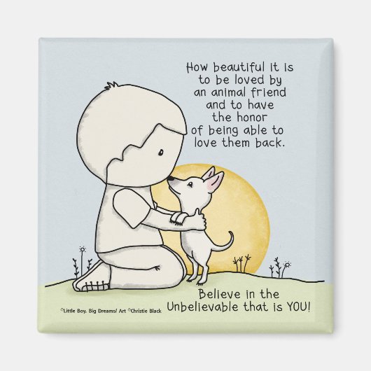 Dierenvrienden Magneet (Voorkant)