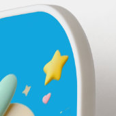 Dierenvrienden Pickleball Paddle (Links Detail)