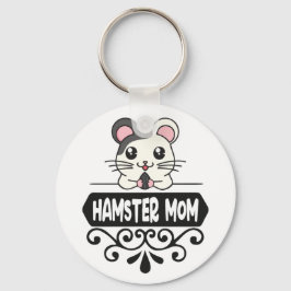 Dierenvrienden schattige hamster sleutelhanger