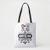 Dierenvrienden schattige hamster tote bag (Voorkant)