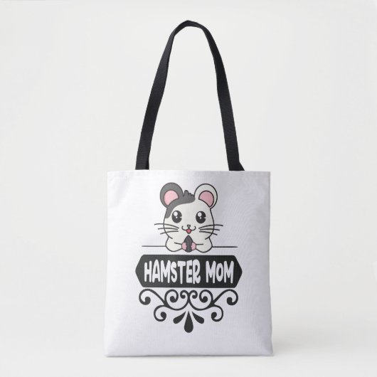 Dierenvrienden schattige hamster tote bag (Voorkant)