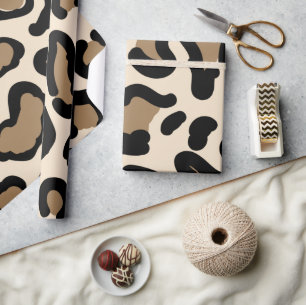 Dierenvrienden tijger kleurenpatroon cadeaupapier