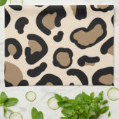 Dierenvrienden tijger kleurenpatroon theedoek (Gevouwen)