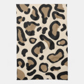 Dierenvrienden tijger kleurenpatroon theedoek (Verticaal)