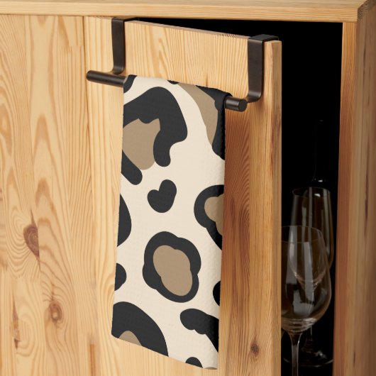 Dierenvrienden tijger kleurenpatroon theedoek (Derde Gevouwen)