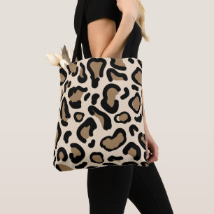 Dierenvrienden tijger kleurenpatroon tote bag