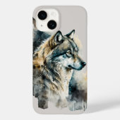 dierenvrienden van een coole wolf Case-Mate iPhone case (Achterkant)