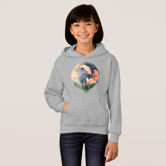 dierenvrienden van schattige vossen (Voorkant volledig)