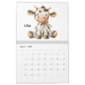 Dierenvrienden voor kinderen, Waterverf Kalender (Mar 2027)
