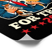 Dierenvrienden voor Trump 2024 Cat and Dog Campaig Poster (Hoek)