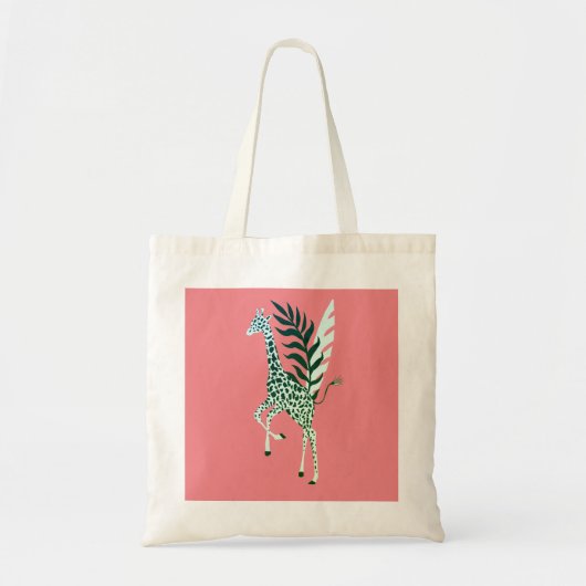 Dierenvriendschap - Giraffe Tote Bag (Voorkant)