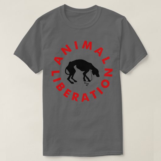 Dierenvrijheid T-shirt (Design voorkant)