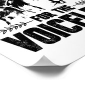 Dierenwelzijn | Vegan Vegetarian Vegan Gifts Poster (Hoek)