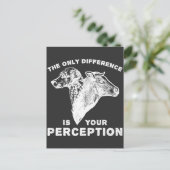 Dierenwelzijnsvoorkeuren Dierenrechtenactivisten Briefkaart (Staand voorkant)