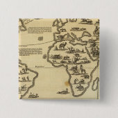 Dierenwereld Vierkante Button 5,1 Cm (Voorkant)