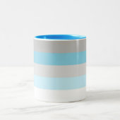 Dierenwolken Tweekleurige Koffiemok (Center)