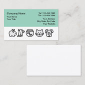 Dierenziekenhuis Dierenartsen Visitekaartjes (Voorkant / Achterkant)